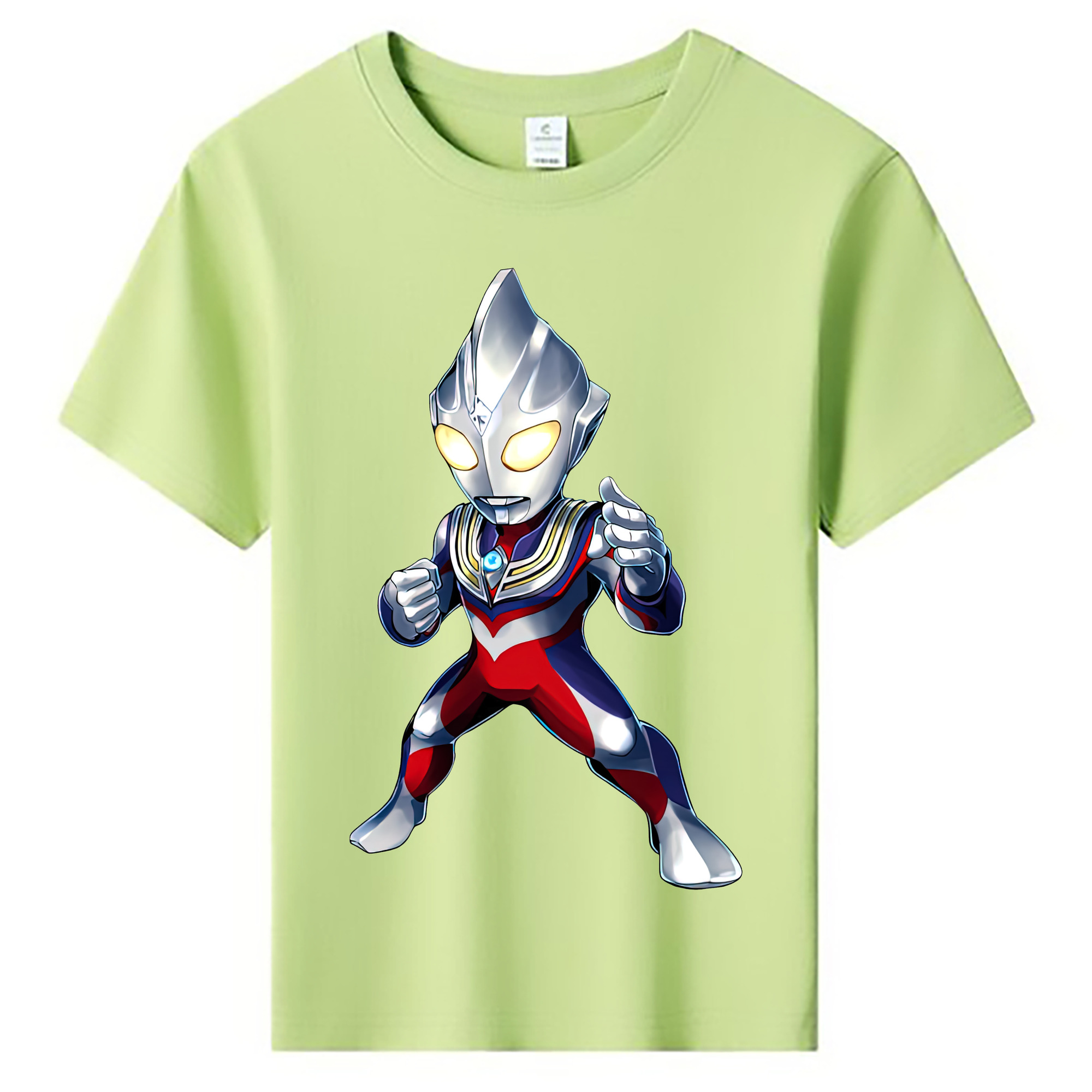 （画像用） ウルトラマン Ultraman 綿100％キッズTシャツ（フロントプリント）